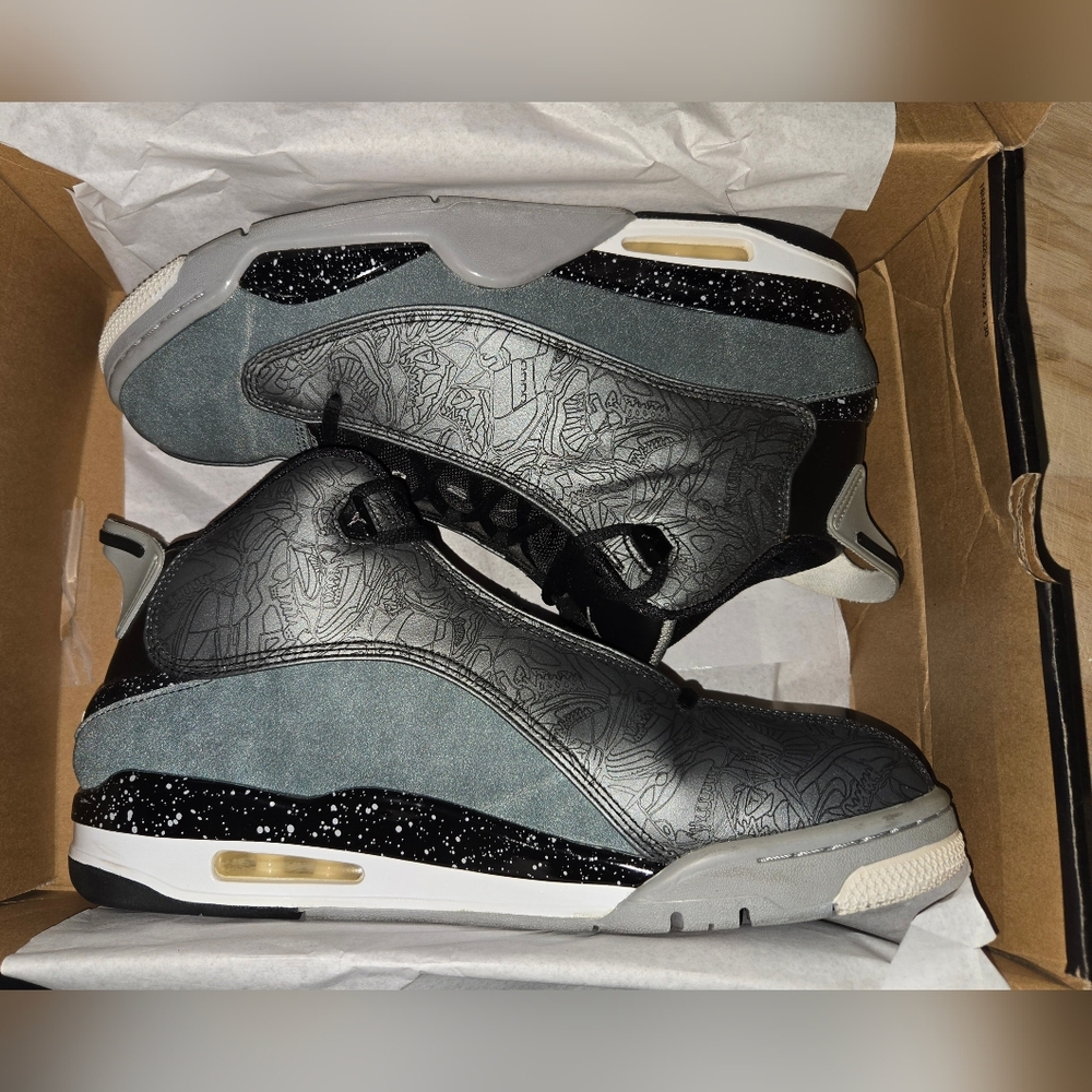 Air Jordan Dub Zero "Classic Charcoal" - Picture 8 of 13